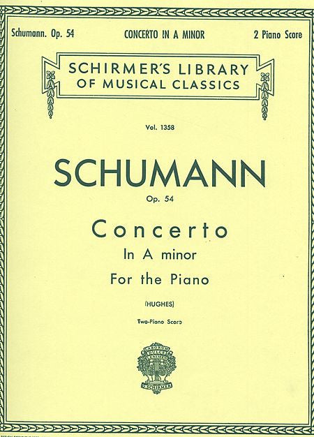 Schumann Concerto in A Minor Op. 54 (Hughes)