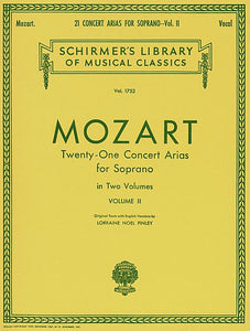 21 Concert Arias for Soprano - Volume II Voice and Piano (Finley) Vocal Collection