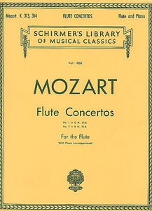 Mozart - Concerto No. 1 in G Major, K. 313/Concerto No. 2 in D Major, K. 314 for Flute & Piano Reduction