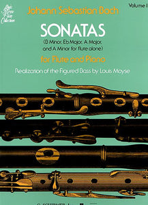 J. S. Bach - Sonatas for Flute and Piano, Vol. 1 realized by Louis Moyse