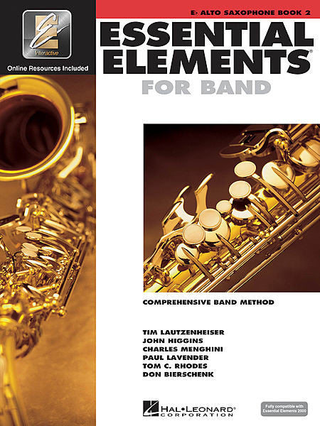 Essential Elements 2000 - Book 2 Eb Alto Saxophone Essential Elements Book 2