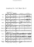 Symphonies Nos. 1, 2, 3 and 4 in Full Score