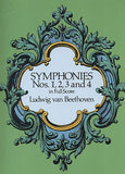 Symphonies Nos. 1, 2, 3 and 4 in Full Score