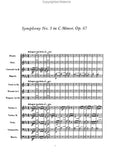 Beethoven - Symphonies Nos. 5, 6 and 7 in Full Score