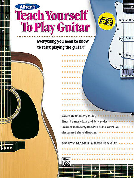 Alfred's Teach Yourself to Play Guitar Bk/CD (Manus)