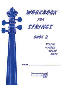 Workbook for Strings, Book 2