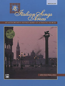 26 Italian Songs and Arias - Medium Low Bk/CD