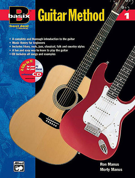 Basix: Guitar Method, Book 1 BK/CD