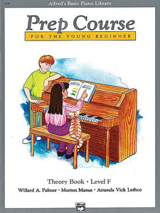 Alfred's Basic Piano Prep Course: Theory Book F