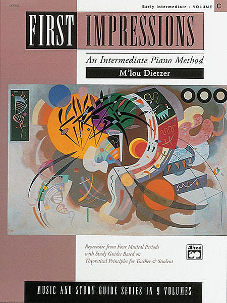 Dietzer, M'Lou - First Impressions: Music & Study Guides, Volume C - Early Intermediate - Piano Method Series*