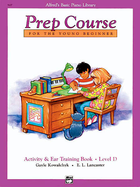 Alfred's Basic Piano Prep Course: Activity & Ear Training Book D