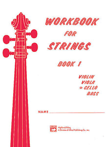 Workbook for Strings, Book 1 - Cello