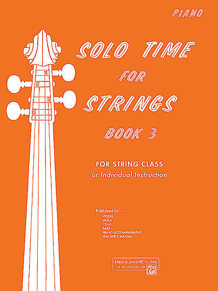 Solo Time for Strings, Book 3