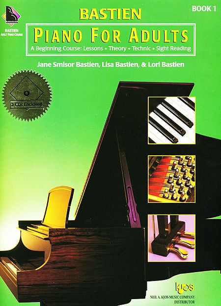 Bastien Piano For Adults - Book 1 (Book & IPS) - Lisa Bastien