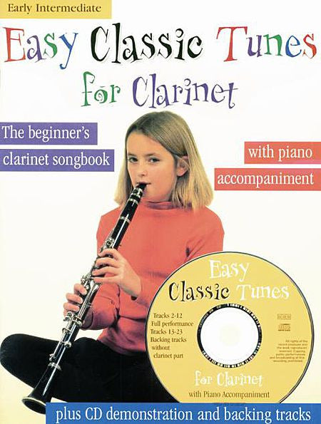 Easy Classic Tunes for Clarinet arr. Stephen Duro  Book/CD Pack