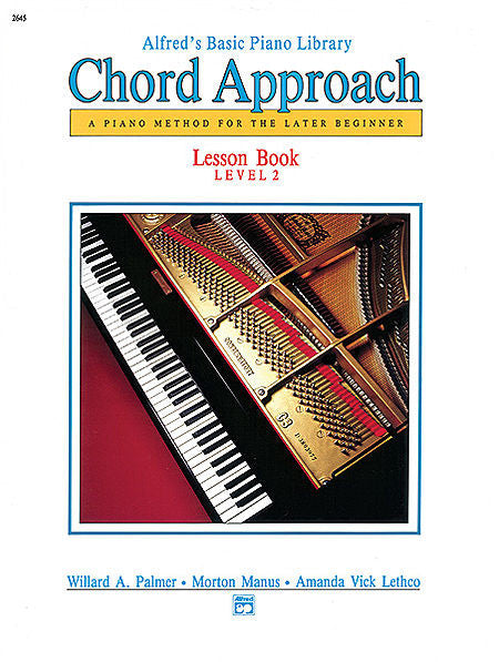 Alfred's Basic Piano: Chord Approach Lesson Book 2