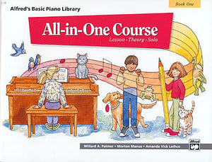 Alfred's Basic All-in-One Course, Book 1