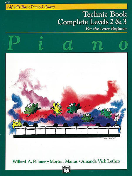 Alfred's Basic Piano Course: Technic Book Complete 2 & 3