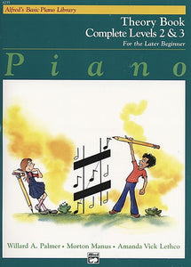 Alfred's Basic Piano Course: Theory Book Complete 2 & 3