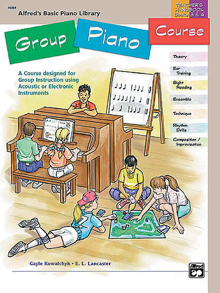 Alfred's Basic Group Piano Course: Teacher's Handbook for Books 3 & 4