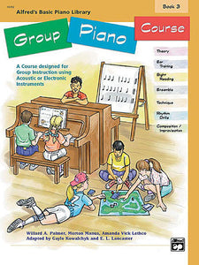 Alfred's Basic Group Piano Course, Book 3