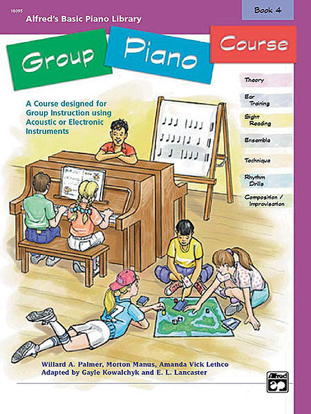 Alfred's Basic Group Piano Course, Book 4