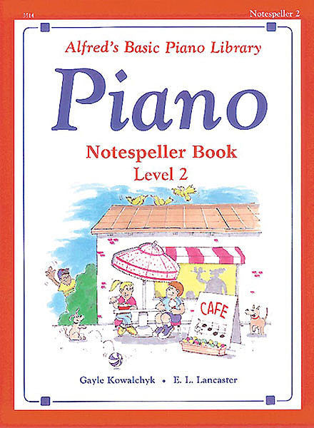 Alfred's Basic Piano Course: Notespeller Book 2