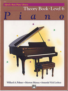 Alfred's Basic Piano Course: Theory Book 6