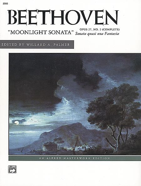 Moonlight Sonata, Op. 27, No. 2 (Complete) Beethoven (Palmer)