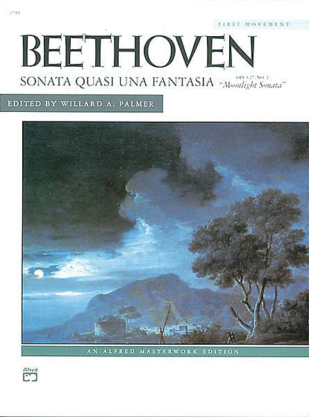 Beethoven - Moonlight Sonata, Op. 27, No. 2 (First Movement) (Palmer)