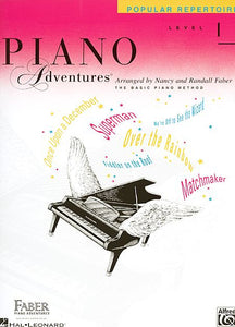 Level 1 - Popular Repertoire Book - Piano Adventures, Faber