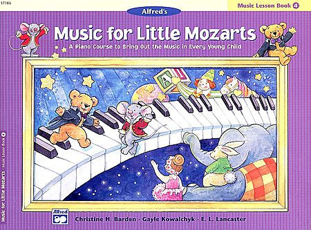 Music for Little Mozarts: Music Lesson Book 4