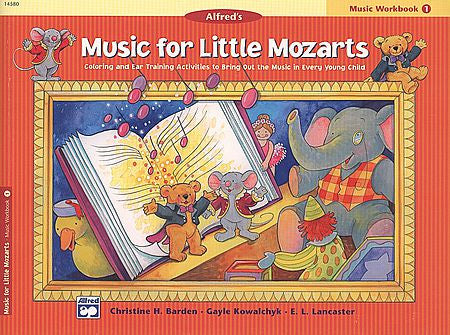 Music for Little Mozarts: Music Workbook 1