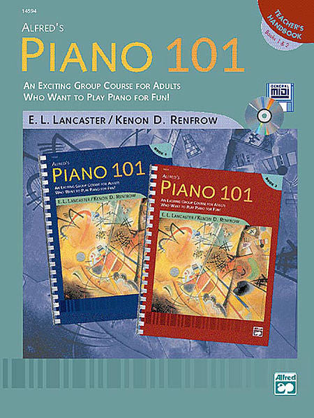 Alfred's Piano 101: Teacher's Handbook for Books 1 & 2