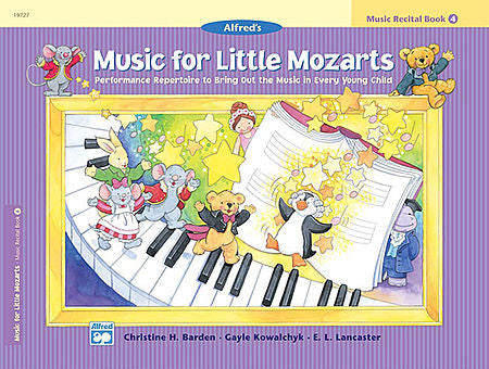 Music for Little Mozarts: Music Recital Book 4