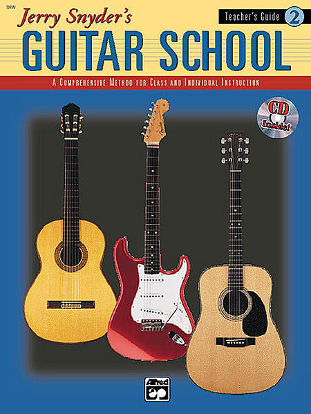 Jerry Snyder's Guitar School, Teacher's Guide Book 2 Bk/CD