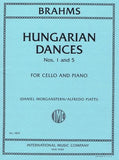 Brahms, Johannes - Hungarian Dances Nos. 1 & 5 arr. Alfredo Piatti ed. Daniel Morganstern - Cello & Piano