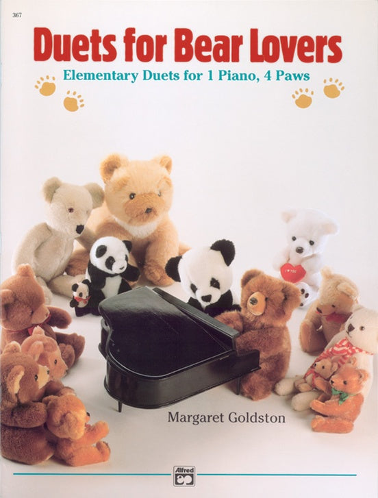 Goldston, Margaret - Duets for Bear Lovers - Elementary - Piano Duet (1 Piano 4 Hands)