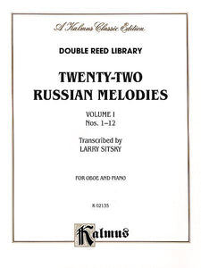 Twenty-two Russian Melodies, Volume 1, Nos. 1-12