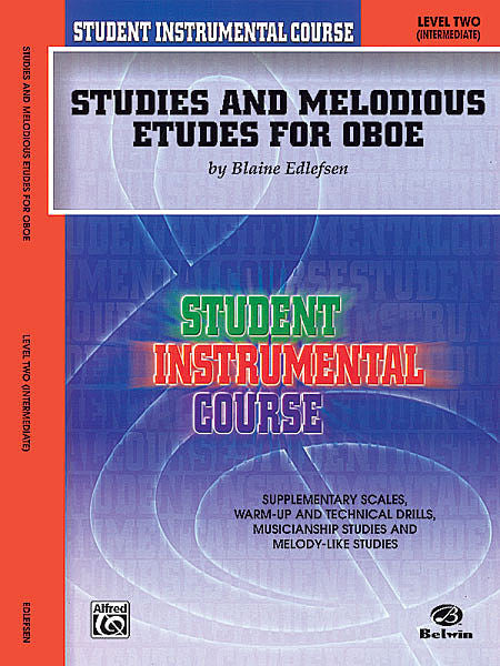 Student Instrumental Course: Studies and Melodious Etudes for Oboe, Level II