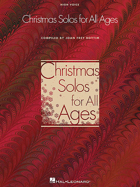 Christmas Solos for All Ages - High Voice arranged by Joan Boytim