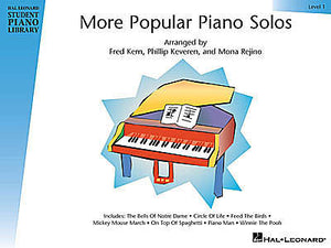 More Popular Piano Solos - Level 1 arranged by Fred Kern, Phillip Keveren and Mona Rejino (OUT OF PRINT)