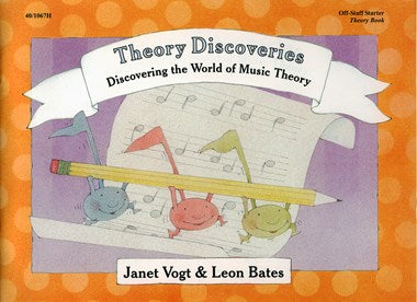 Piano Discoveries Library, Beginning Book - Off-Staff Starter - Theory Book - Piano Method Series*