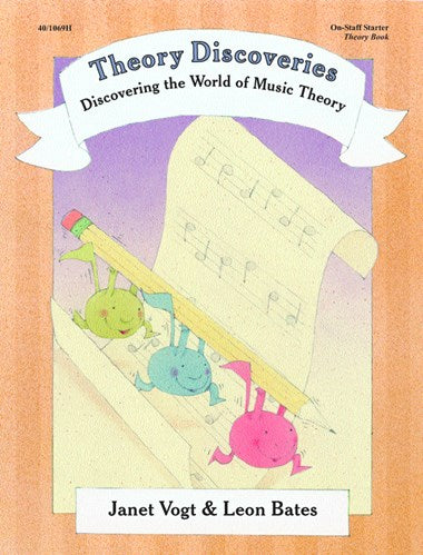 Piano Discoveries Library, Beginning Book - On-Staff Starter - Theory Book - Piano Method Series*