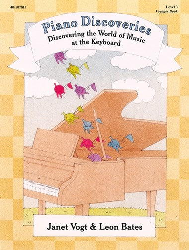 Piano Discoveries Library, Level 3 - Voyager Book - Vogt & Bates