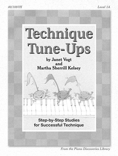 Piano Discoveries Library, Level 3 - Technique Tune-Ups: Step-by-step Studies for Successful Technique - Piano Method Series*