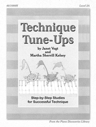 Piano Discoveries Library, Level 4 - Technique Tune-Ups: Step-by-step Studies for Successful Technique - Piano Method Series*