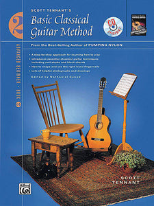 Basic Classical Guitar Method, Book 2 - Scott Tennant Bk/Online Audio