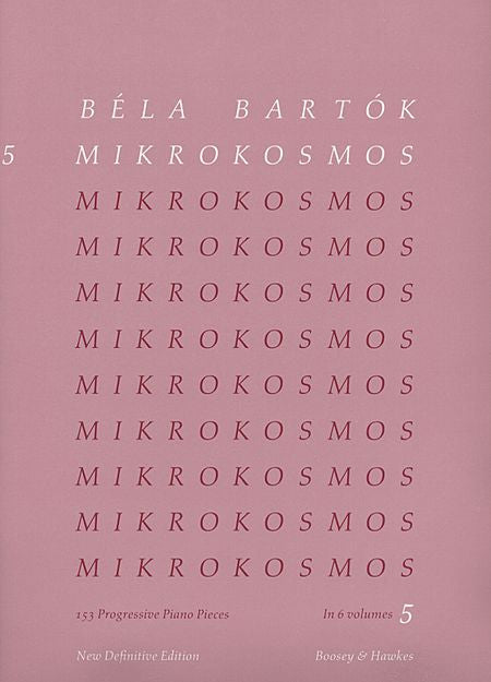 Bartok - Mikrokosmos Volume 5 (Pink) Piano