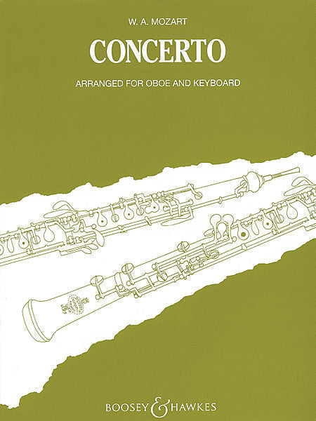 Oboe Concerto in C, K. 314 for Oboe and Chamber Orchestra (arr. Paumgartner) Piano Reduction